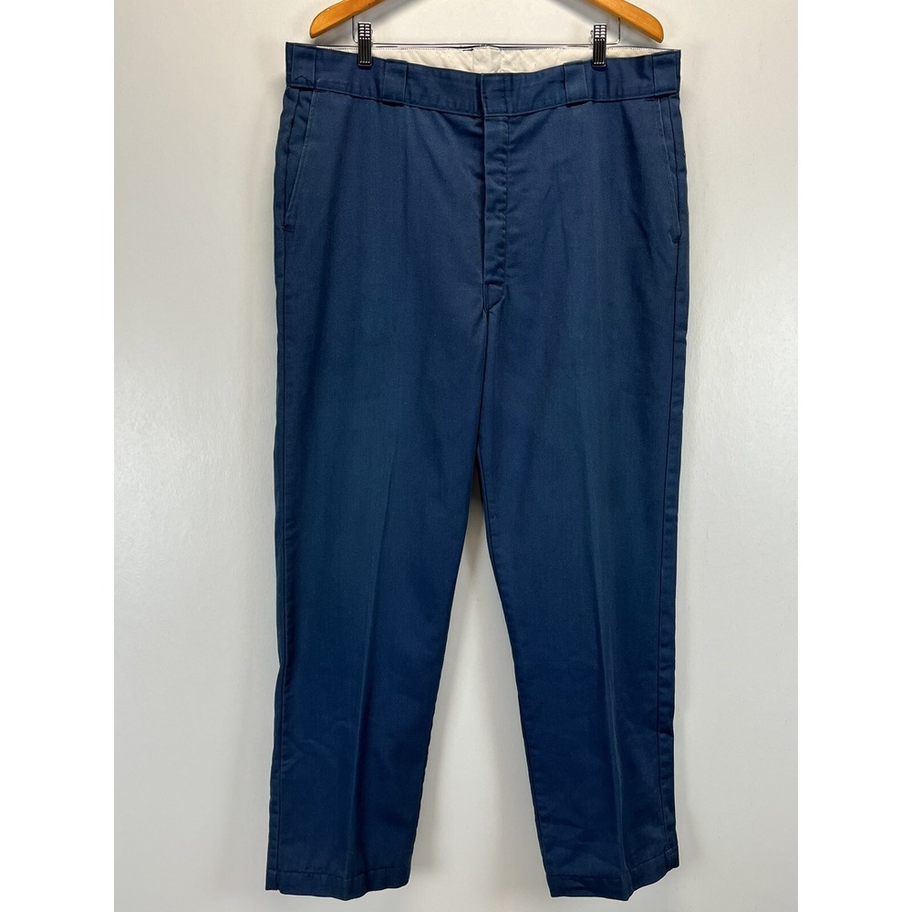 Vintage L.L. Bean Flannel Lined Work Chino Pants Sz 40 X 33 READ Made In USA 80s